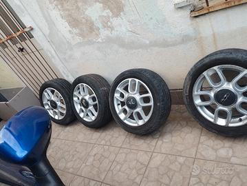 cerchi in lega fiat 500 da 15 