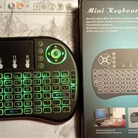 Mouse air tastiera wireless retroilluminata