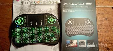 Mouse air tastiera wireless retroilluminata