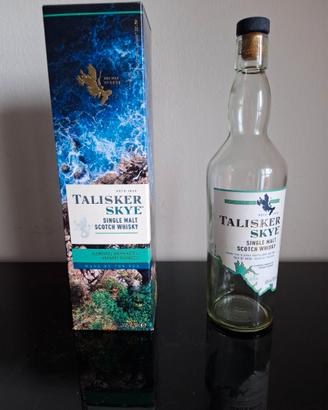 Bottiglia whisky Talisker Skye