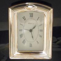 Orologio sveglia argento Valenti da tavolo