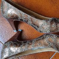 Scarpe da donna Casadei n° 39 color bronzo