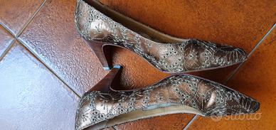 Scarpe da donna Casadei n° 39 color bronzo