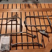 Hepco&Becker telaietti cromati porta borse 