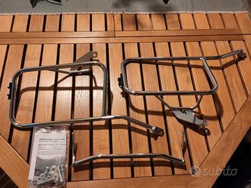 Hepco&Becker telaietti cromati porta borse 