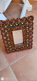 Specchio/Cornice Vintage Etnico da parete 