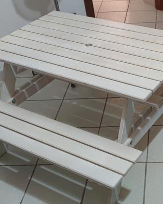 tavolo picnic giardino per bambini 