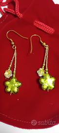 orecchini argento / swarovski