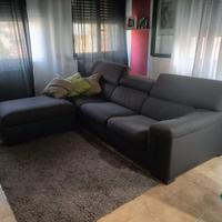 divano letto con + due pouf