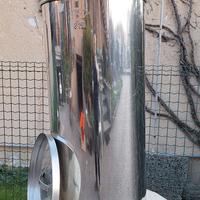 Contenitore acciaio Inox per olio vino
