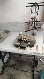Macchina da cucire taglia cuci industriale Rimoldi