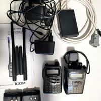 COPPIA ICOM IC E90 CON ACCESSORI