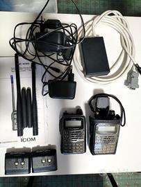 COPPIA ICOM IC E90 CON ACCESSORI