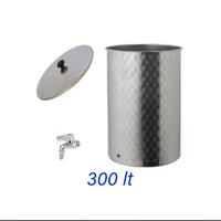 Bidone olio 300 litri con rubinetto 