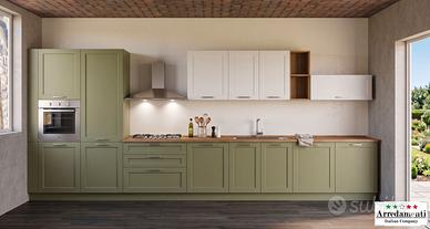 CUCINA LINEARE NUOVA CON ELETTRODOMESTICI CUCINE