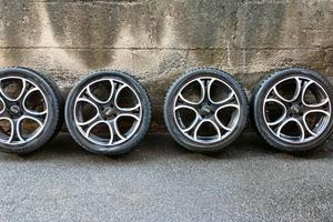 Set 4 Cerchi OZ Racing Wave 17 pollici 4x100 ET37