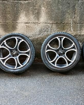 Set 4 Cerchi OZ Racing Wave 17 pollici 4x100 ET37