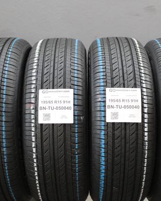 4 Pneumatici 195/65 R15 Bridgestone Ecopia Ep150