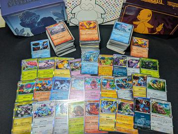 Lotto 500+ carte Pokemon