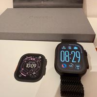 Apple watch Ultra 3 loop maglia milanese black
