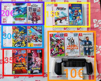 Videogiochi Nintendo Switch 1 2 giochi OLED lite l