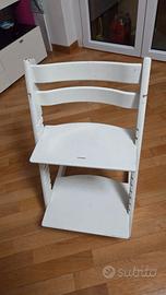 Sedia Stokke Tripp Trapp bianca