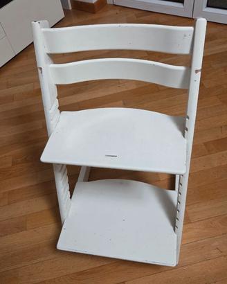 Sedia Stokke Tripp Trapp bianca