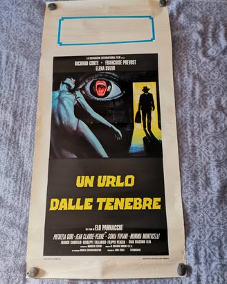 Locandina cinema del film Un urlo dalle Tenebre 