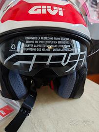 2 CASCHI MOTO JET NUOVO TG L 