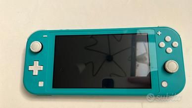 Nintendo switch lite turchese