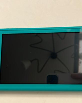 Nintendo switch lite turchese