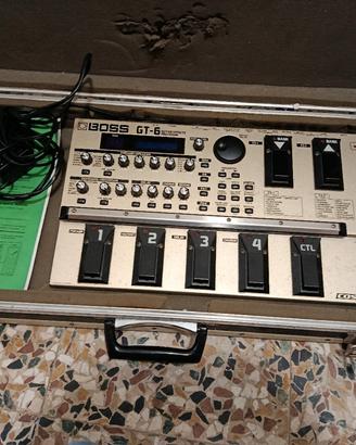 pedaliera per chitarra Boss GT6
