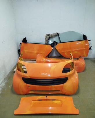 Carrozzeria Aqua Orange originale Smart Fortwo 450