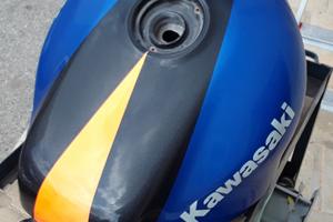 Serbatoio nudo kawasaki zx 900 r 98/00 blu