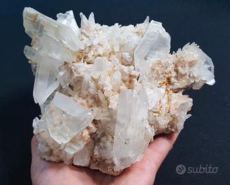 X10 GESSO e QUARZO cristalli (Niccioleta, Italia)