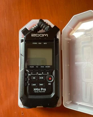 Microfono zoom H4n Pro