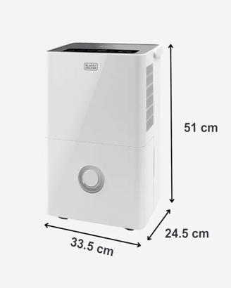 deumidificatore e purificatore d'aria black Decker