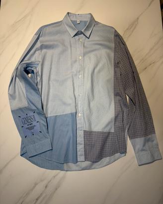 camicia MCQ Patchwork Righe e Quadri XL McQueen