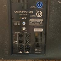impianto audio fbt vertus