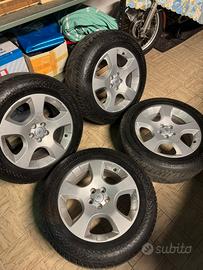 Cerchi R18 land rover com gomme invernali