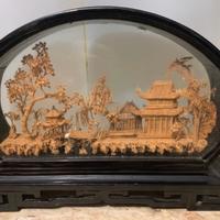 Scultura Diorama cinese