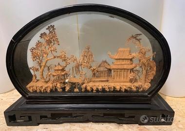 Scultura Diorama cinese