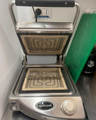 Piastra elettrica professionale spidocook