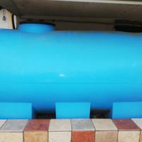 cisterna acqua uso alimentare in PVC LT 1000