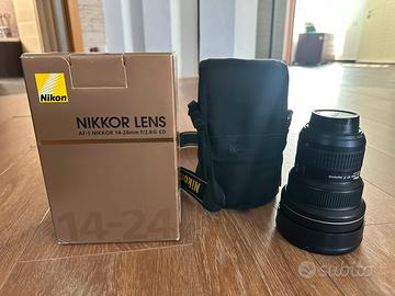 Obbiettivo Nikkor 14-24 f. 2,8