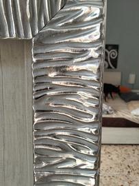 Cornice in legno argento