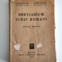 Breviarium Iuris Romani di Arangio-Ruiz & Guarino