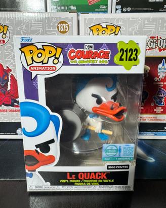 Funko pop Courage the cowardly dog 2123 Le Quack