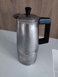 Caffettiera 6 tazze inox 18/10 made in Italy