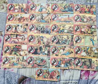 lotto 25 Strisce Tex fumetti 44 pagine 